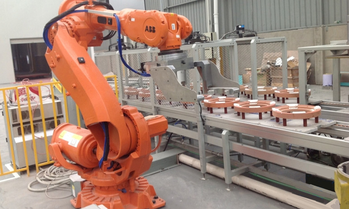 盛華電機廠自動化生產(chǎn)線