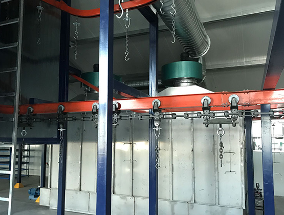 盛華電機流水線